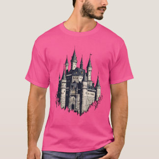 Camiseta Majexpressa o castelo Silhouette - um fairytale Et