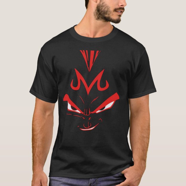 Camiseta majin vegeta (Frente)