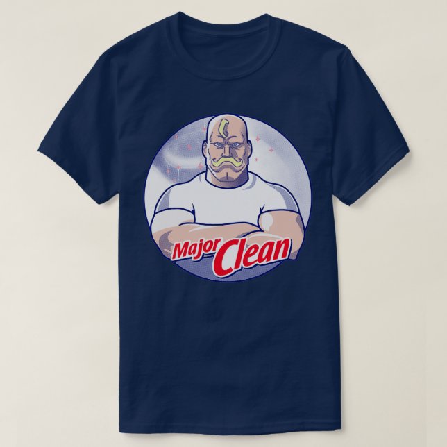 Camiseta Major Clean (Frente do Design)