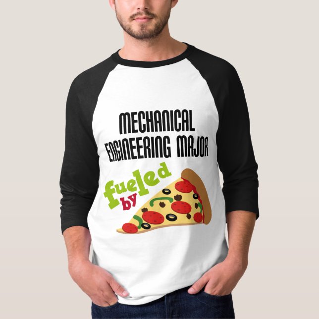 Camiseta Major da engenharia mecânica (Frente)