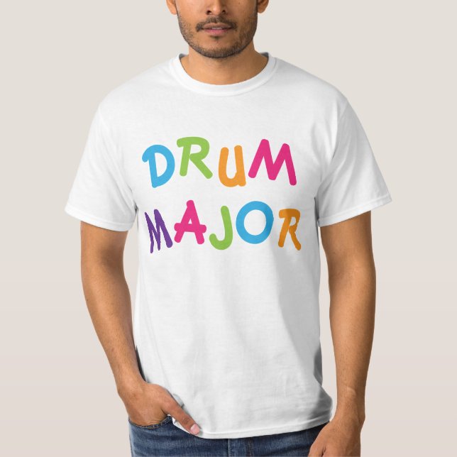 Camiseta Major de cilindro bonito Toon (Frente)