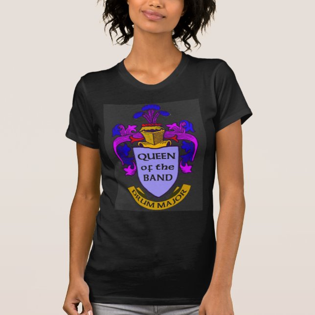 Camiseta Major de cilindro: Rainha da banda (Frente)