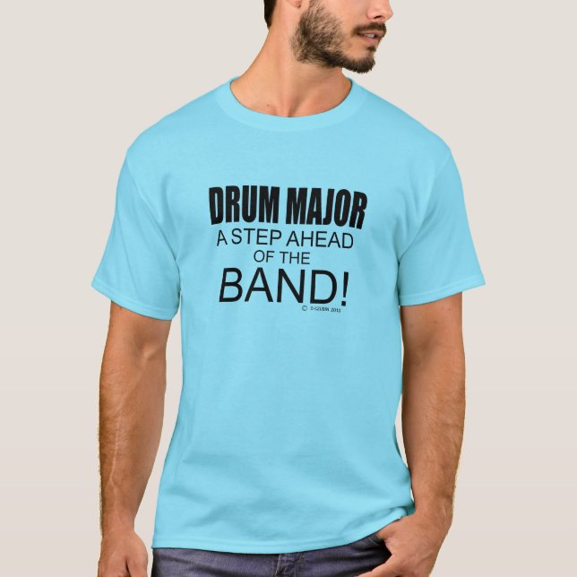 Camiseta Major de cilindro uma etapa antes da banda! (Frente)