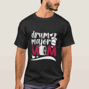 Camiseta Major De Tambor Mãe De Tambor Grande Mama De Tambo