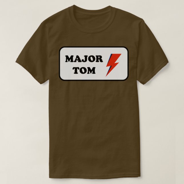 Camiseta Major Tom (Frente do Design)