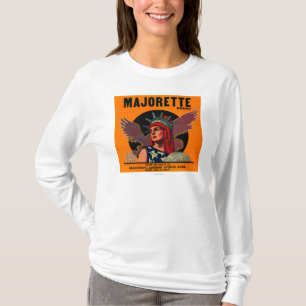 Camiseta Majorette LabelTerra alaranjado Bella, CA