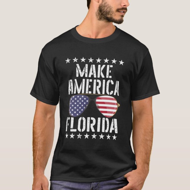 Camiseta Make America Florida (Frente)