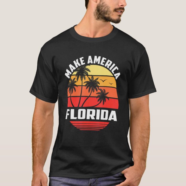 Camiseta Make America Florida (Frente)
