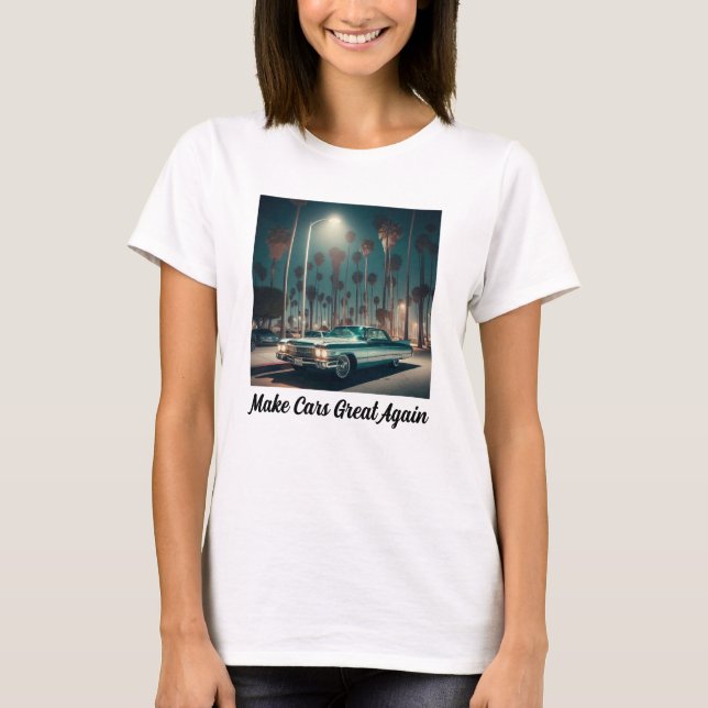 Camiseta Make Cars Great Again (Frente)