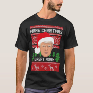 Camiseta Make Christmas Great Again, Trump, Pro Trump, Xmas
