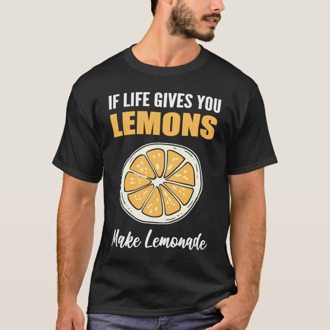 Camiseta Make Lemonade Cook Or Chef (Frente)