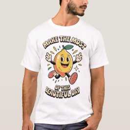 Camiseta Make the Most – Lemon Power Men's