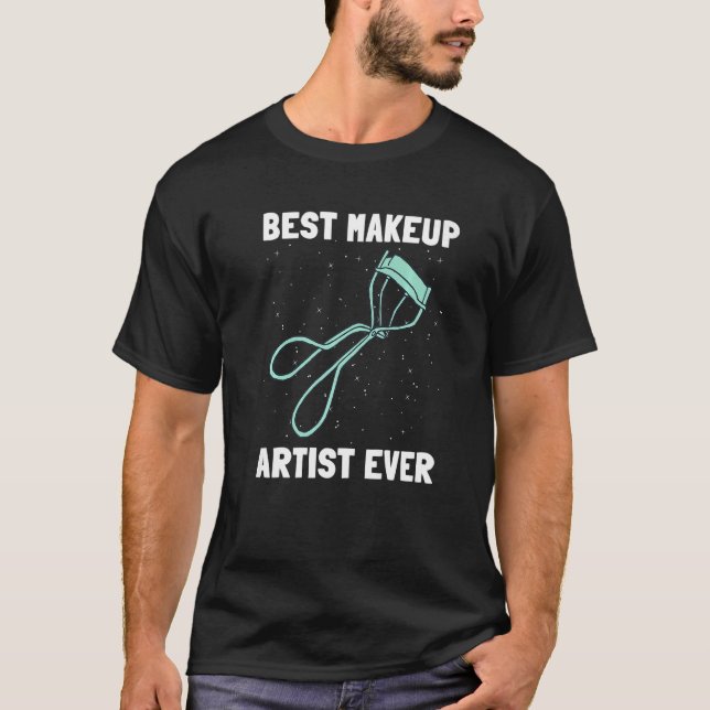 Camiseta Makeup Artist Hairstylist E Aestética 1 (Frente)