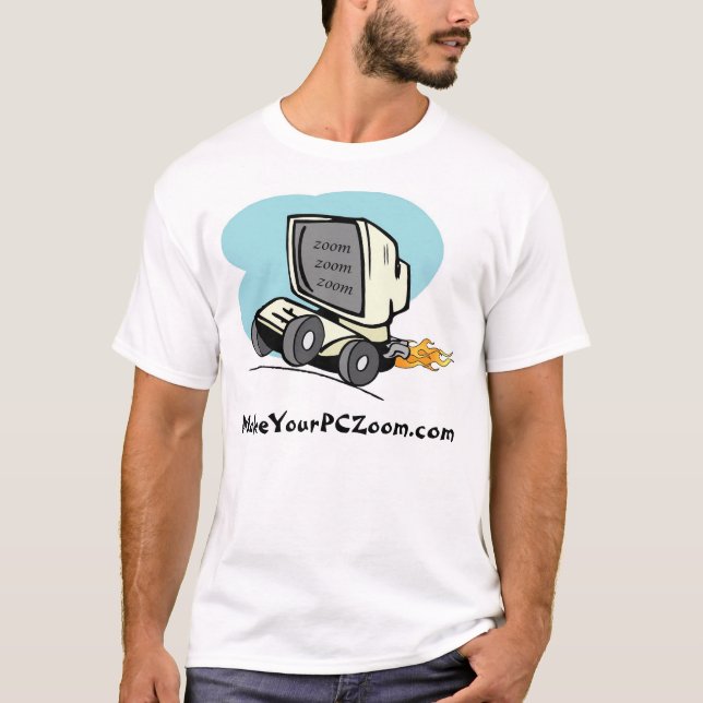 Camiseta MakeYourPCZoom.com (Frente)