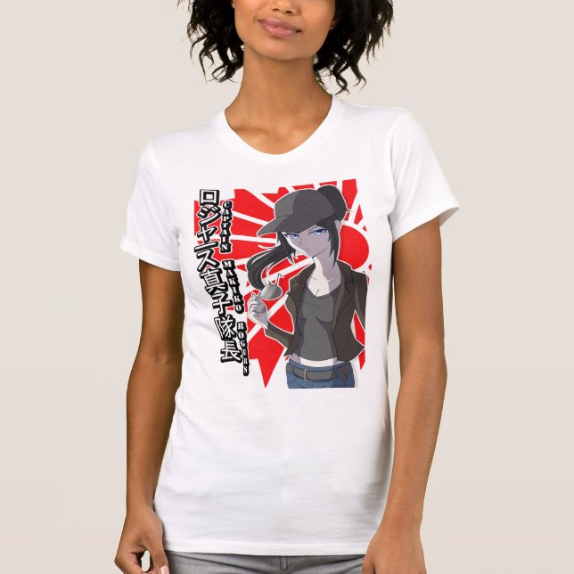 Camiseta Makiko - Trace Conner Book Series Fan Art (Frente)