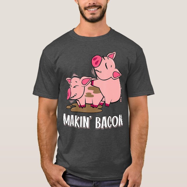 Camiseta Makin Bacon Bacon Farmer (Frente)