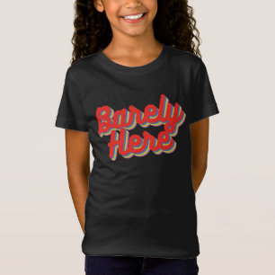 Camiseta Mal Aqui / T-Shirt Vermelho