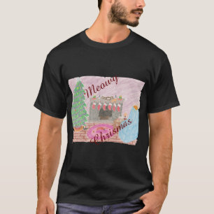 Camiseta Mal-gatinho (natal)