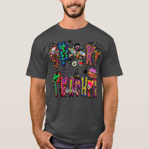 Camiseta Mal-humorado professor de pão de Halloween