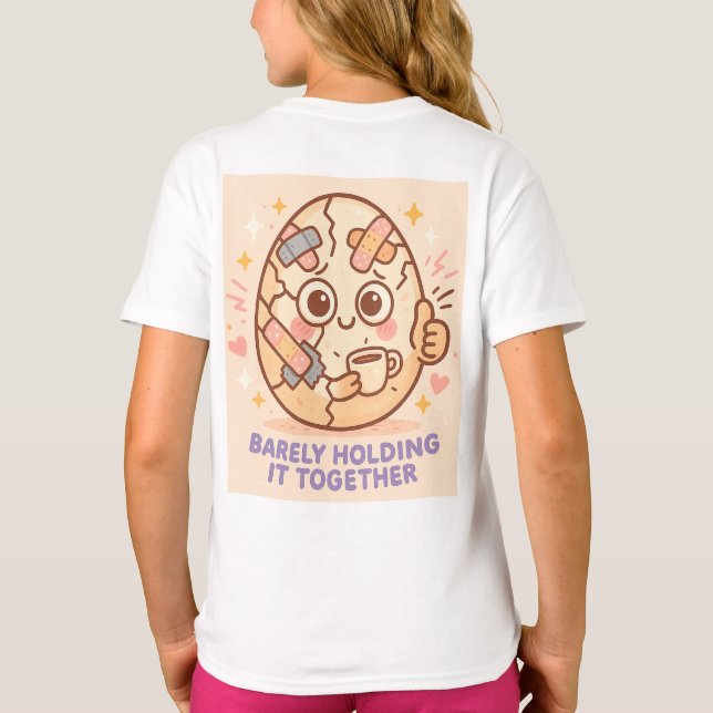 Camiseta Mal se Mantendo de Pé (Verso)