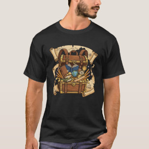 Camiseta Mala de Custos de Suprimentos Escolares