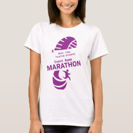 Camiseta Mala de promocional da maratona de caridade T-Shir