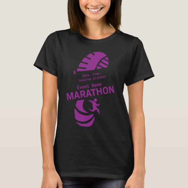Camiseta Mala de promocional da maratona de caridade T-Shir (Frente)