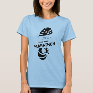 Camiseta Mala de promocional da maratona de caridade T-Shir