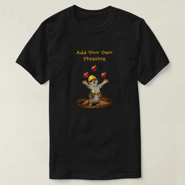 Camiseta "Malabarismo" (Frente do Design)
