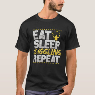 Camiseta Malabarismo Comer Dormir Repetir Circo Hobby Malab