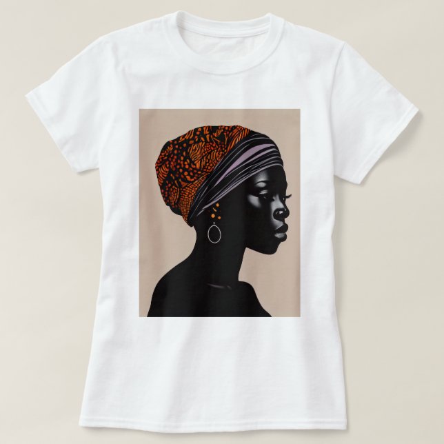 Camiseta Malabarismo da Mulher Americana Negra Silhouette (Frente do Design)