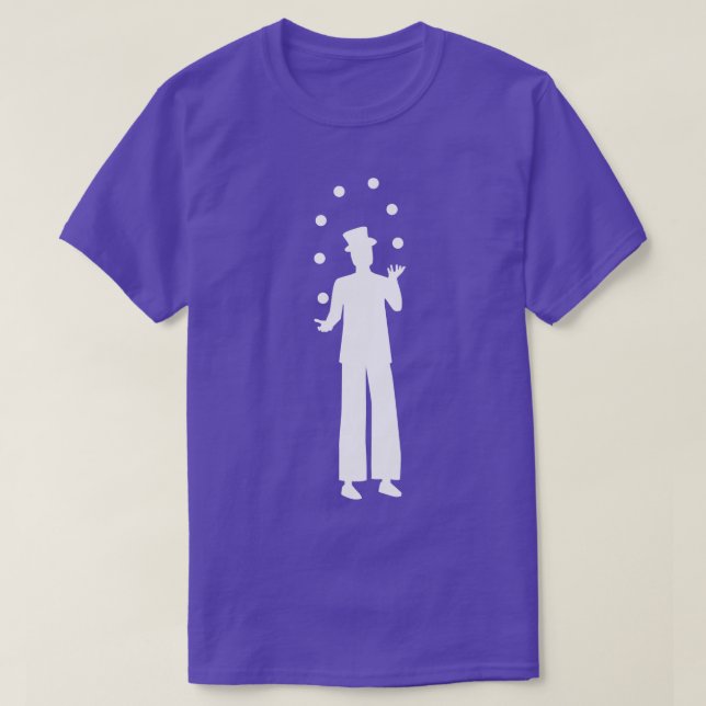 Camiseta Malabarismo entre malabaristas (Frente do Design)