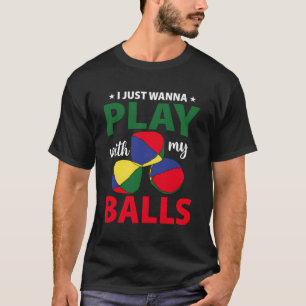Camiseta Malabarismo - Eu Só Quero Brincar Com As Minhas Bo