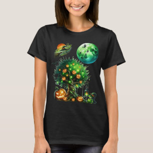 Camiseta Malabeno verde e brilho