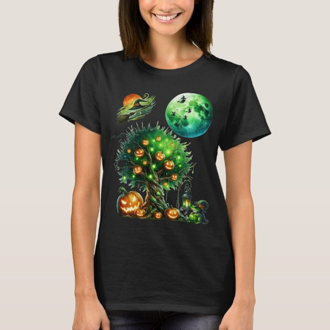 Camiseta Malabeno verde e brilho (Frente)