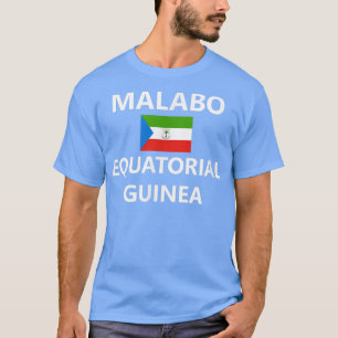 Camiseta Malabo Equatorial Guinea Flag City 