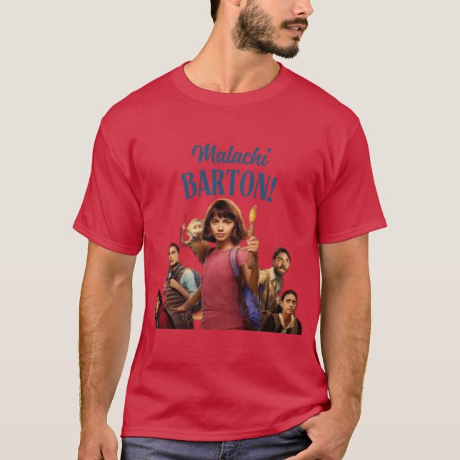 Camiseta Malachi Barton garota vintage (Frente)