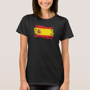 Camiseta Malaga Andaluzia Espanha Flag España Hispania Iber