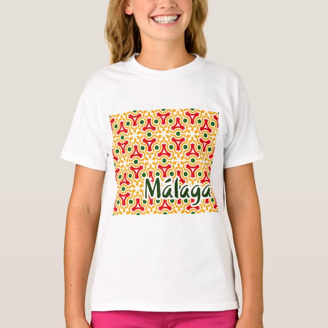 Camiseta Malaga street walls 1 (Frente)