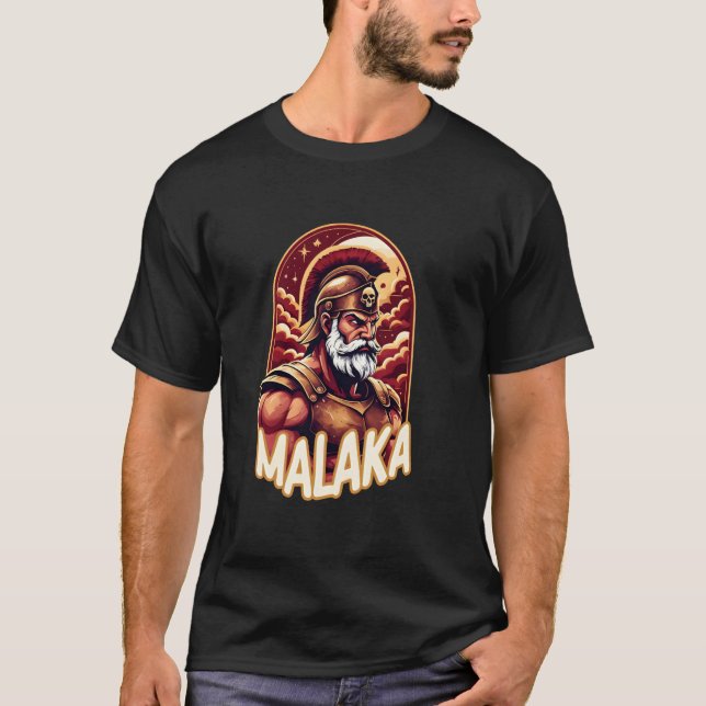Camiseta Malaka Grécia Espartano (Frente)