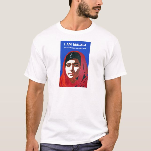 CAMISETA MALALA YOUSAFZAI (Frente)