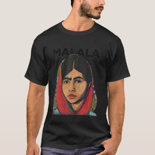 Camiseta Malala Yousafzai, Ativista Paquistanesa, Educação