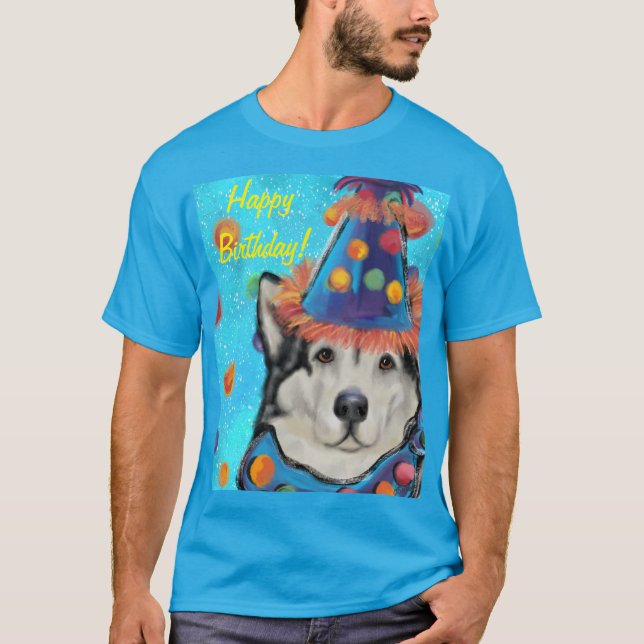 Camiseta Malamute do Alasca (Frente)