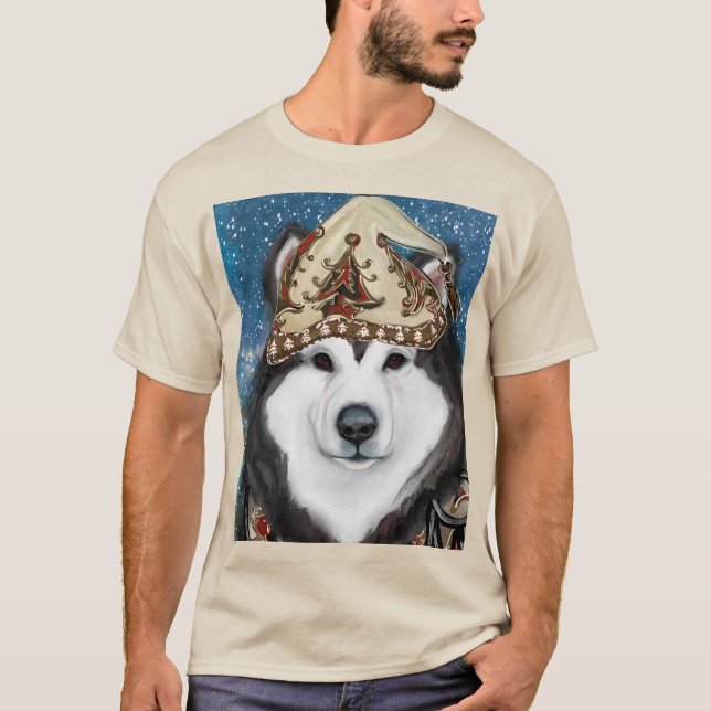 Camiseta Malamute do Alasca (Frente)
