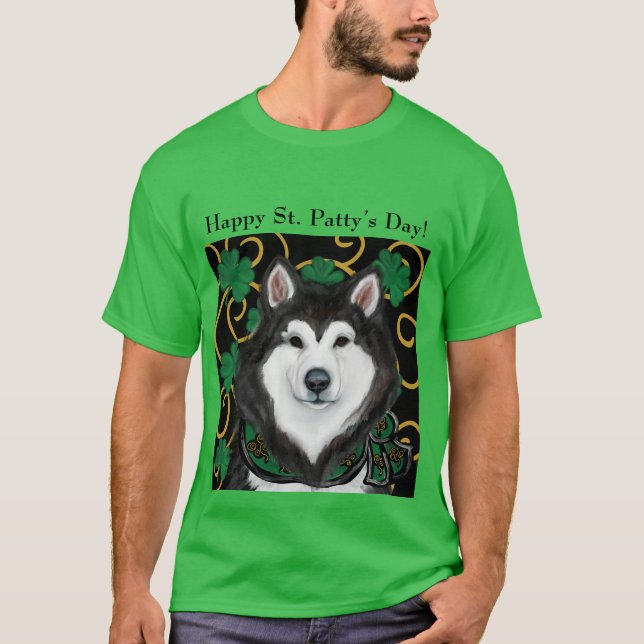 Camiseta Malamute do Alasca (Frente)