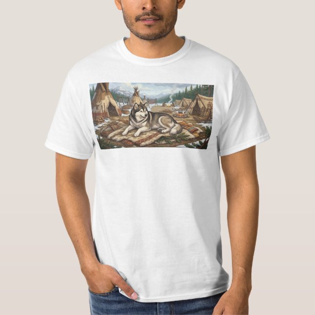 Camiseta Malamute Nativo (Frente)