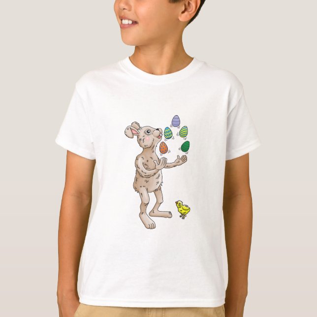 Camiseta Malandro do Coelho de Páscoa (Frente)