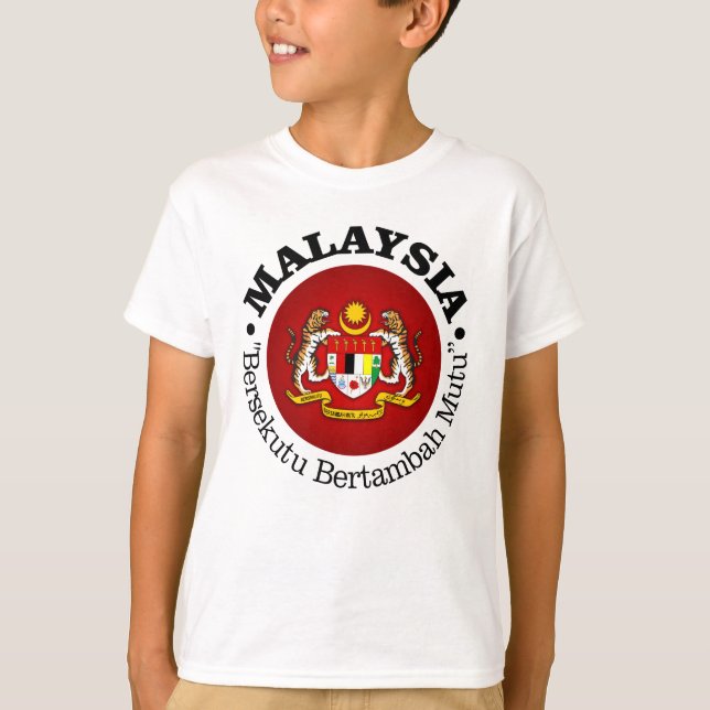 Camiseta Malásia com Motto (Frente)