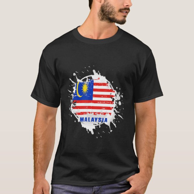 Camiseta Malásia Splash (Frente)