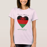 Malawi Flag Sweetheart T-Shirt